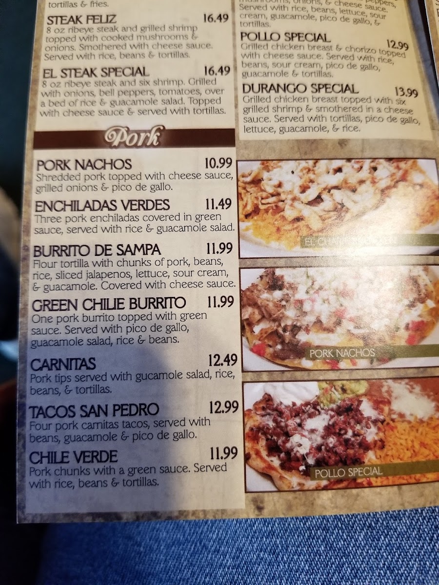 Menu El Charro Mexican Restaurant-6